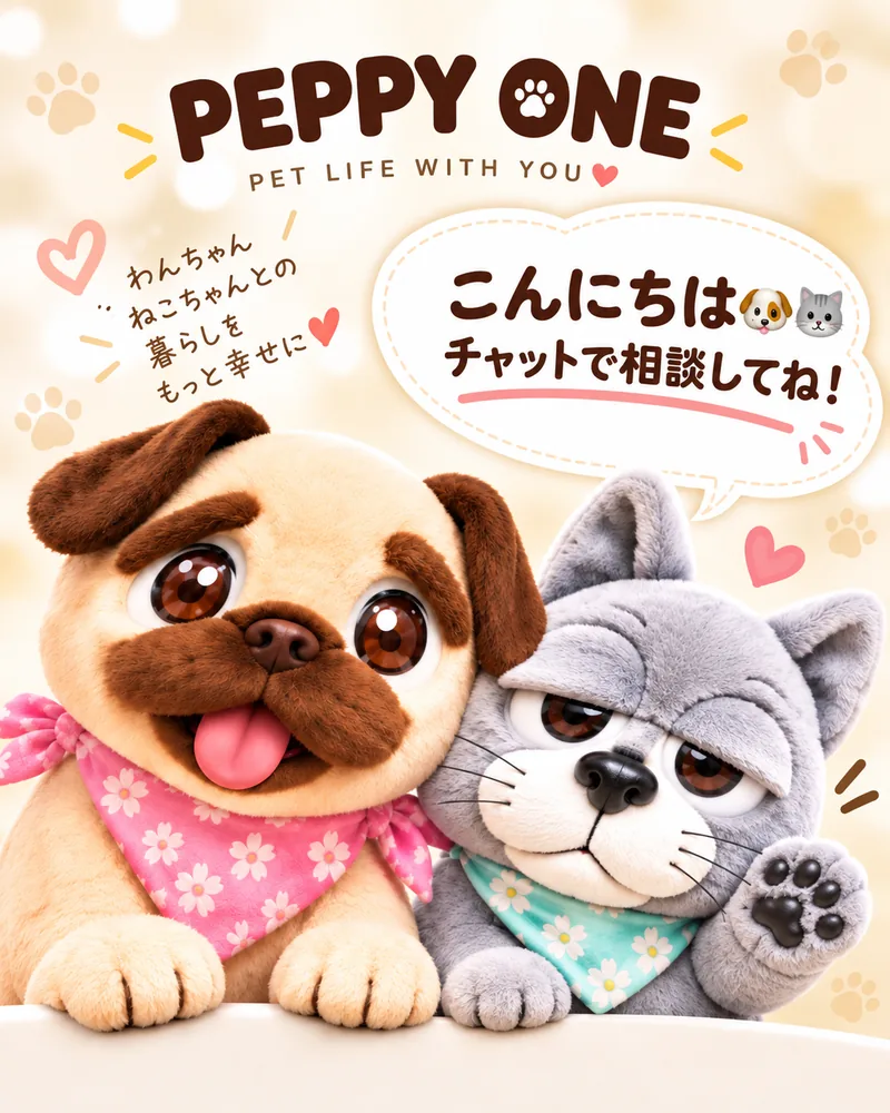 ペピーワンとぺぴーにゃん